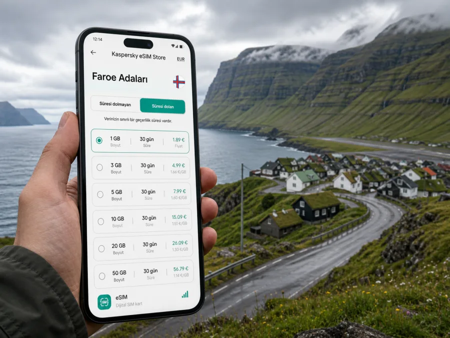 Vagar eSIM: mobil internet rehberi