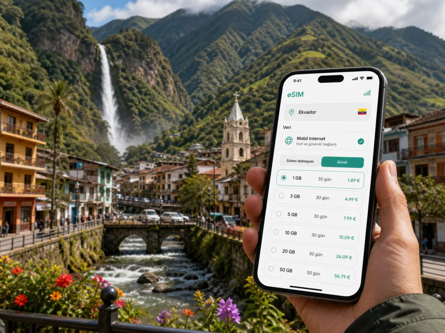 Banos eSIM: mobil internet rehberi