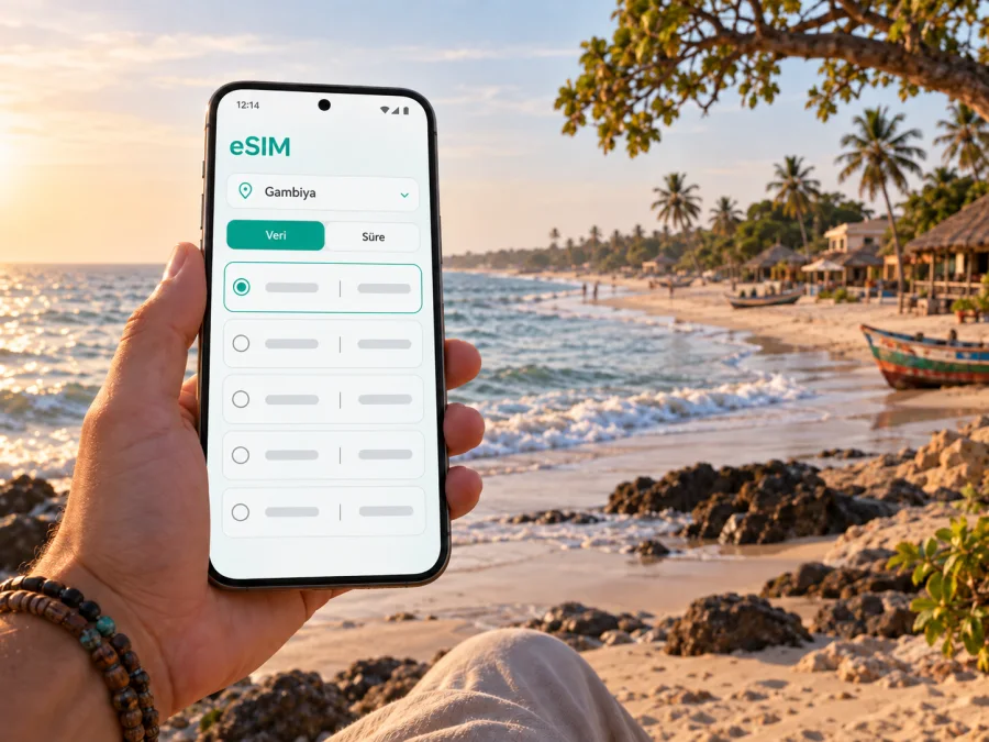 Brufut eSIM: Gambiya’da mobil internet rehberi