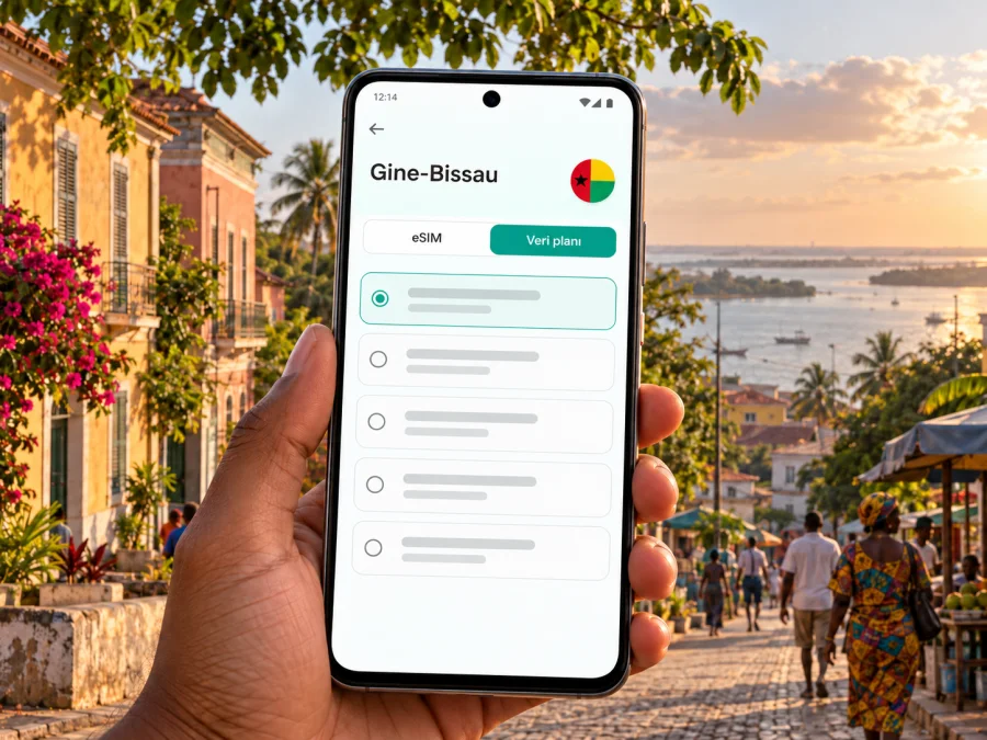 Bissau eSIM: Gine-Bissau'da Mobil İnternet