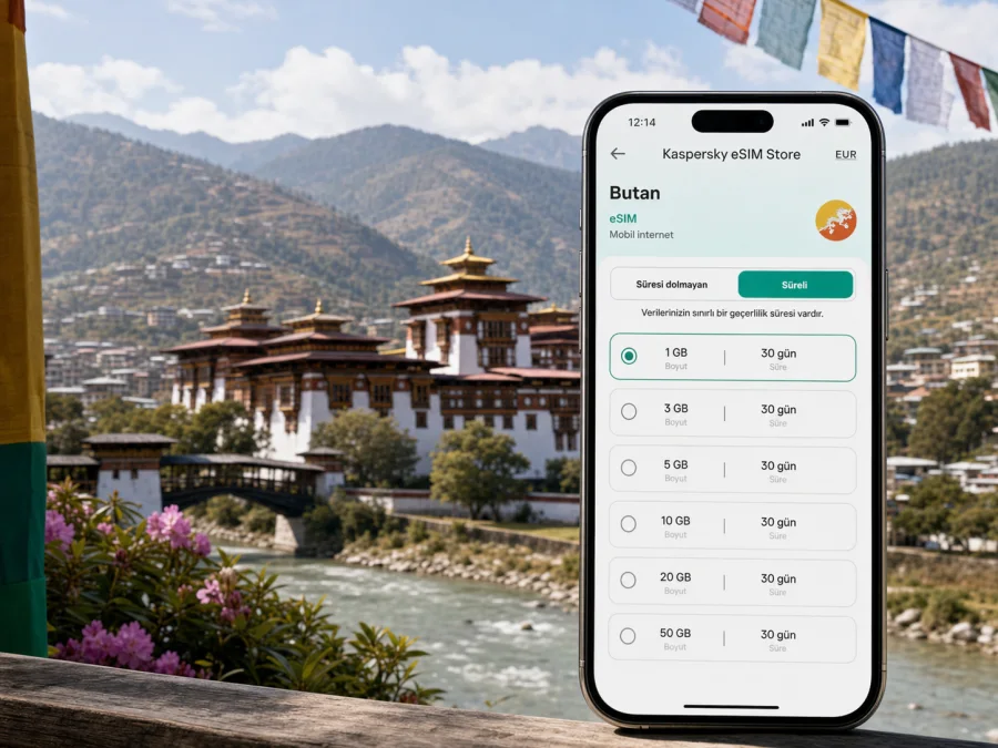 Thimphu eSIM: mobil internet rehberi