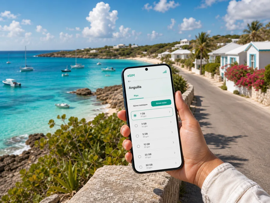 East End eSIM: Anguilla’da İnternet Rehberi