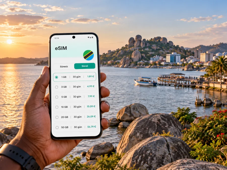 Mwanza'da eSIM ve Mobil İnternet Rehberi