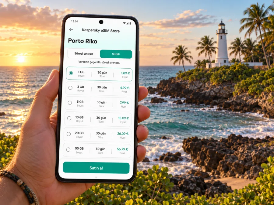 Rincon eSIM: Porto Riko’da mobil internet rehberi