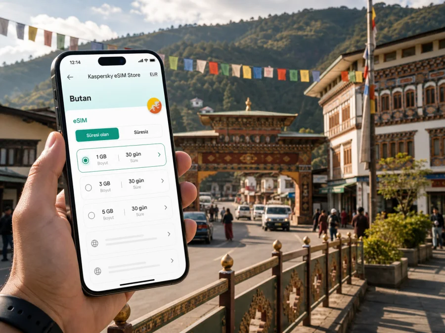 Phuentsholing eSIM: mobil internet rehberi