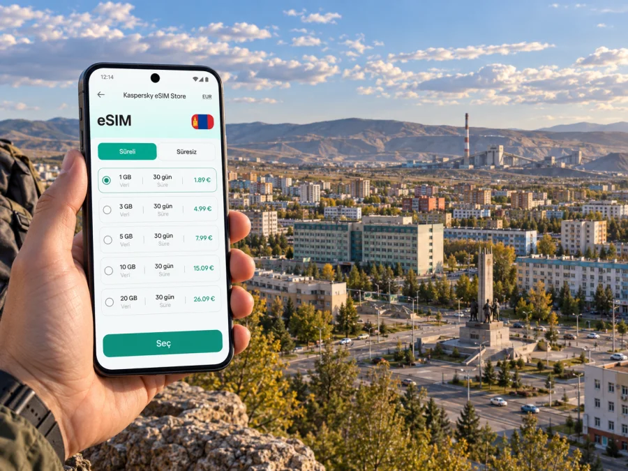 Erdenet'te eSIM: Mobil İnternet ve Bağlantı