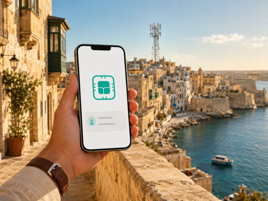 Epic eSIM Malta'da: bağlantı ve aktivasyon rehberi