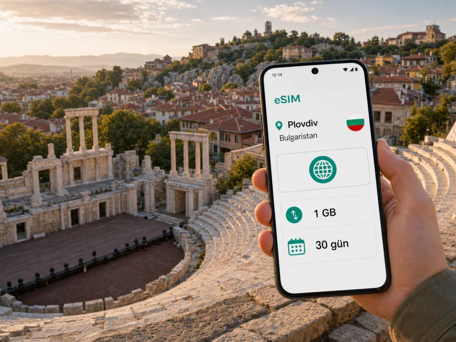 Plovdiv eSIM: mobil internet rehberi