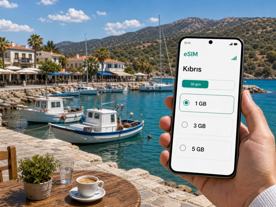 Polis eSIM: Kıbrıs'ta mobil internet