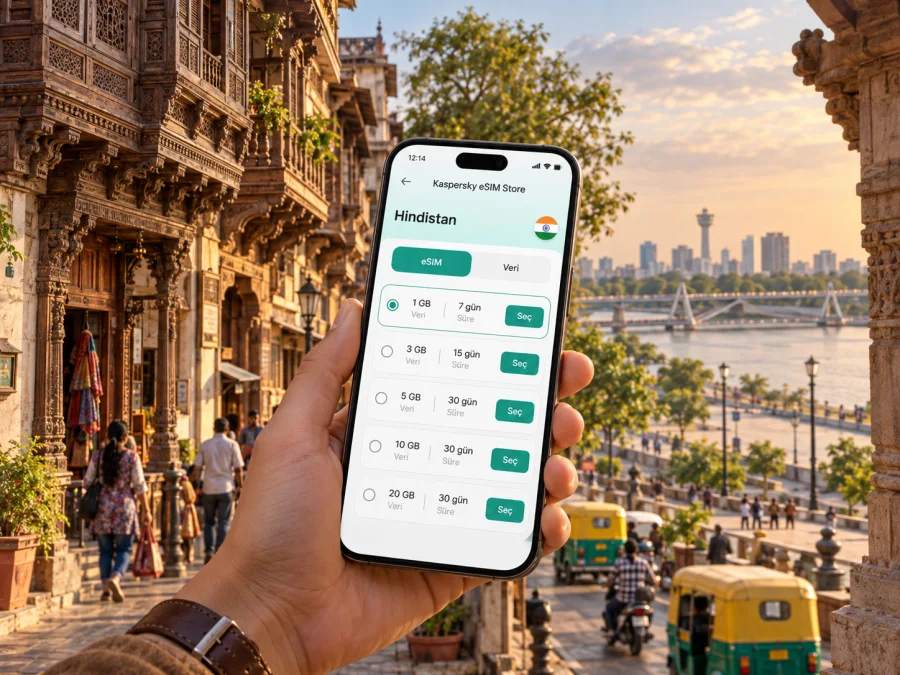 Ahmedabad eSIM: internet ve mobil bağlantı