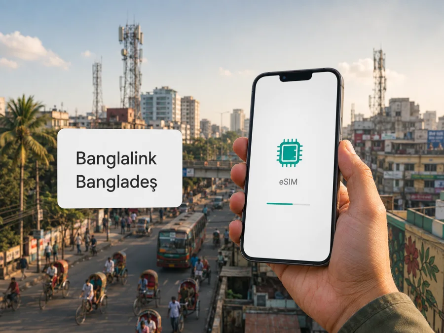 Banglalink eSIM Bangladeş'te: neyi kontrol etmeli?