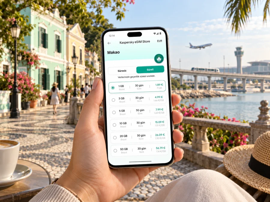 Taipa eSIM: Makao’da mobil internet rehberi