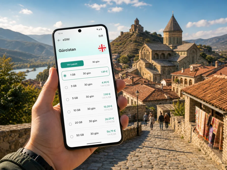 Mtsheta eSIM: mobil internet rehberi