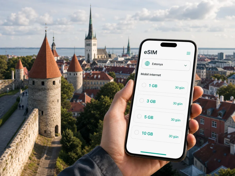 Tallinn eSIM: mobil internet ve bağlantı rehberi