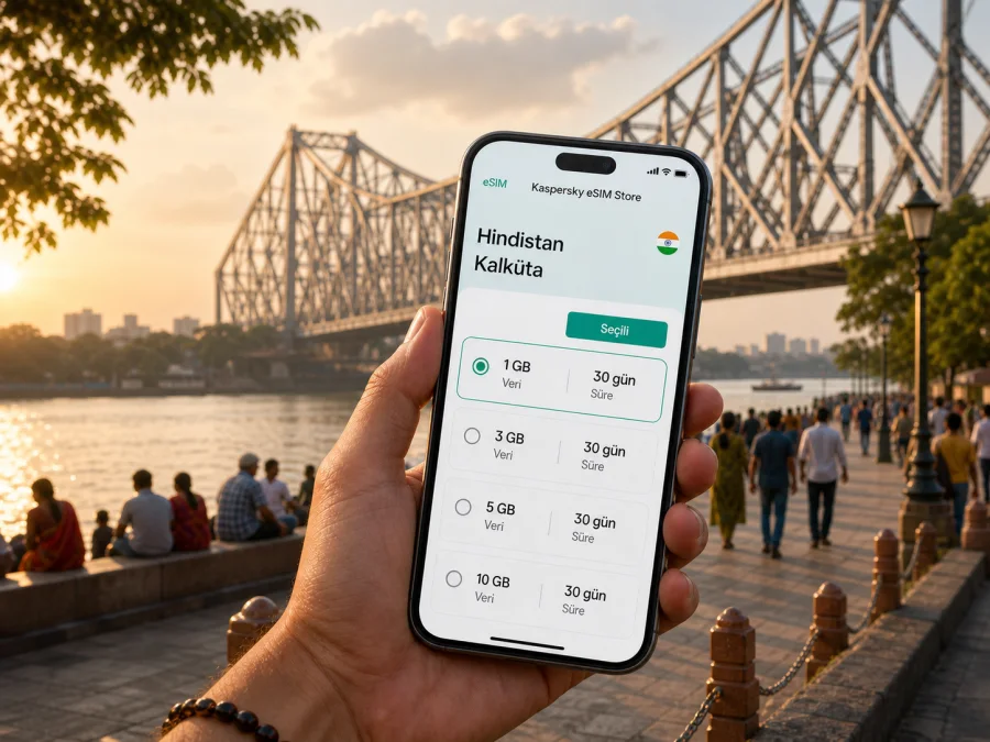 Kalküta eSIM: mobil internet rehberi