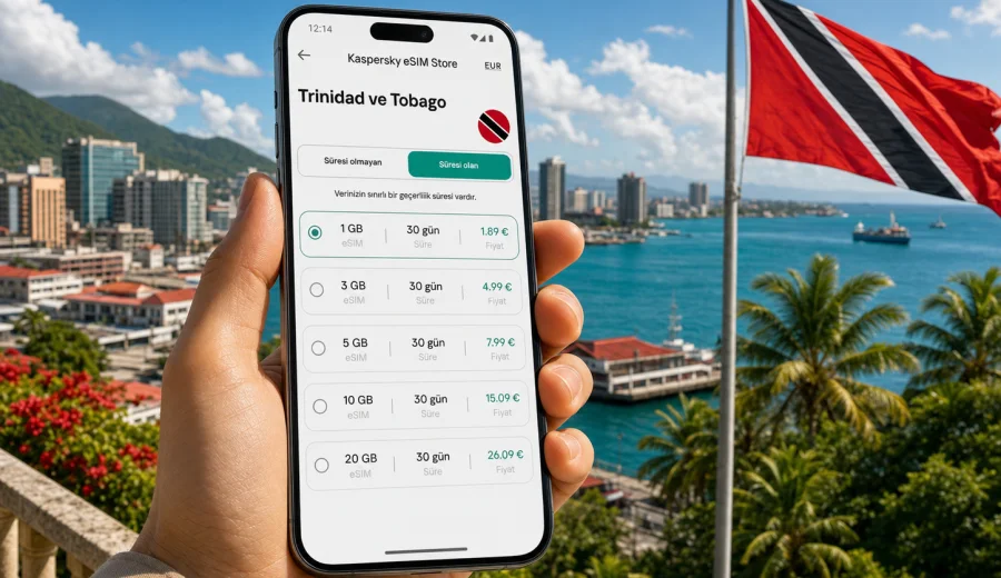 Trinidad ve Tobago eSIM: mobil internet rehberi