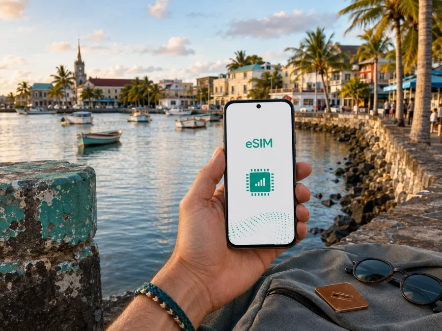 Mahebourg eSIM: Mauritius’ta mobil internet