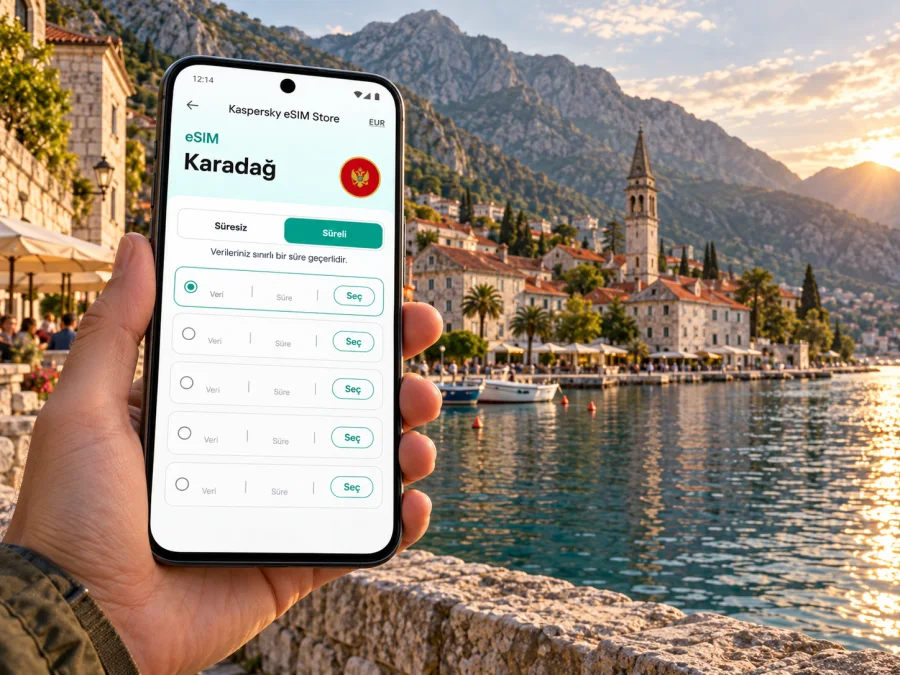 Kotor’da eSIM ve mobil internet rehberi