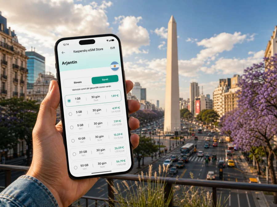 Buenos Aires eSIM: mobil internet rehberi