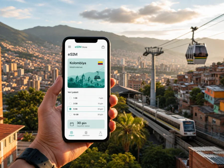 Medellin eSIM: mobil internet rehberi