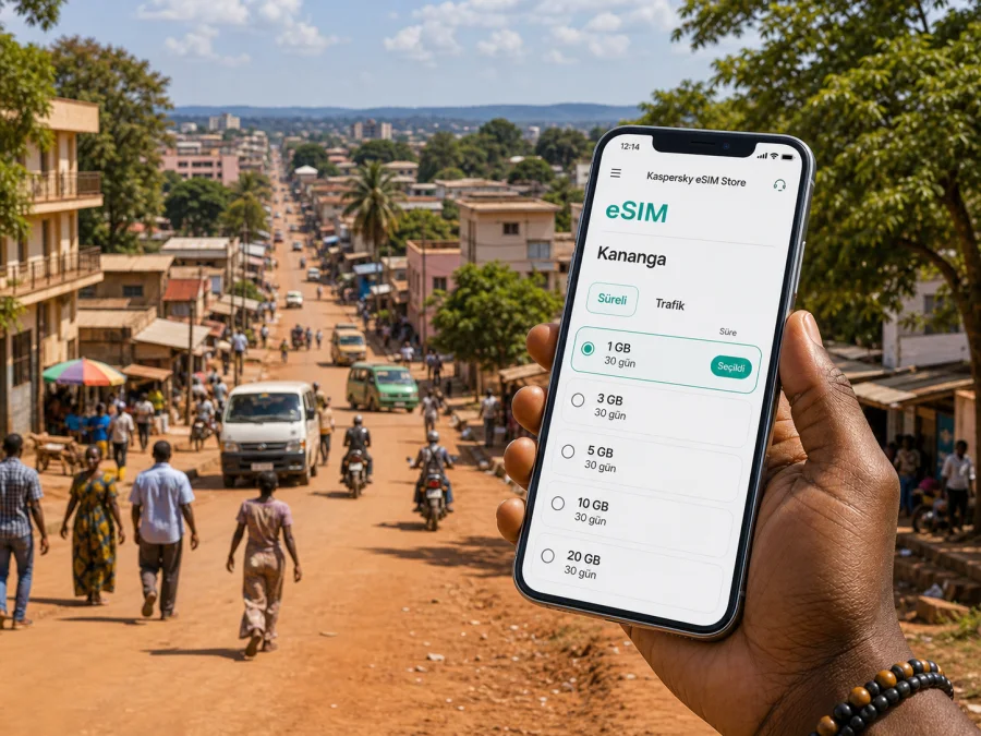 Kananga eSIM: Mobil İnternet ve Bağlantı