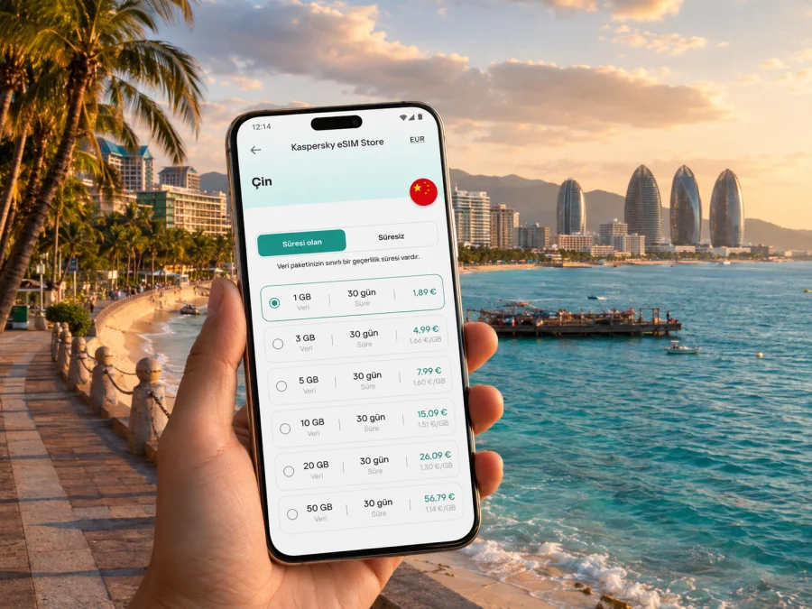 Sanya eSIM: Çin'de mobil internet rehberi