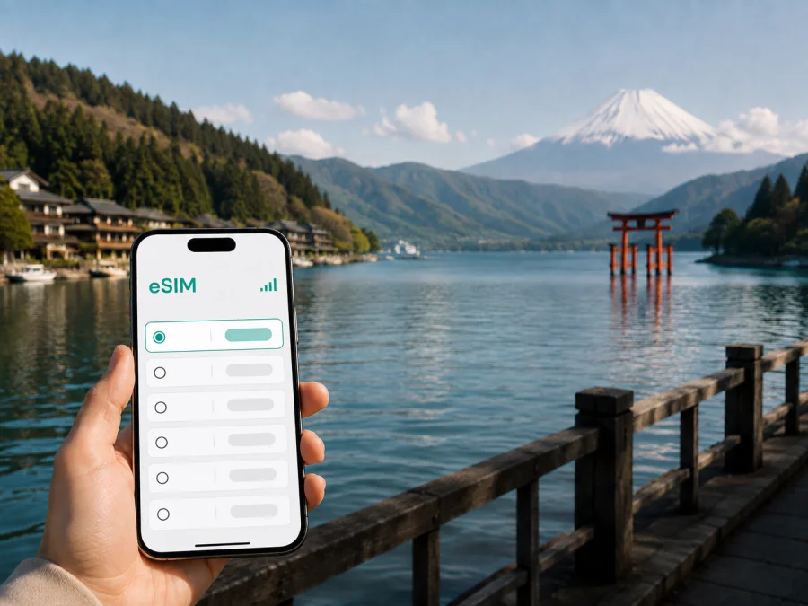 Hakone eSIM: Japonya’da mobil internet rehberi