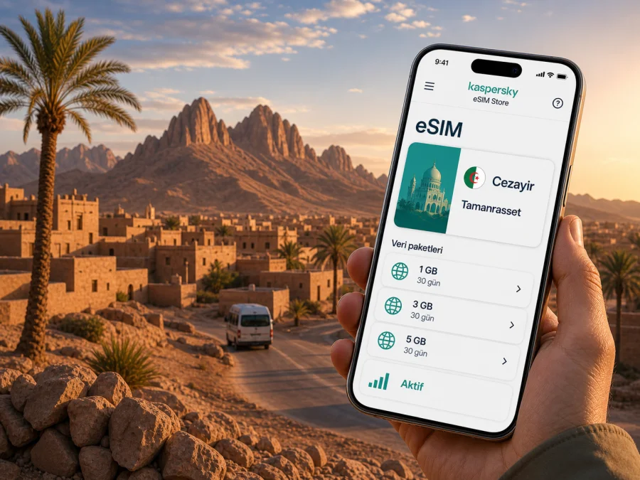 Tamanrasset eSIM: mobil internet rehberi