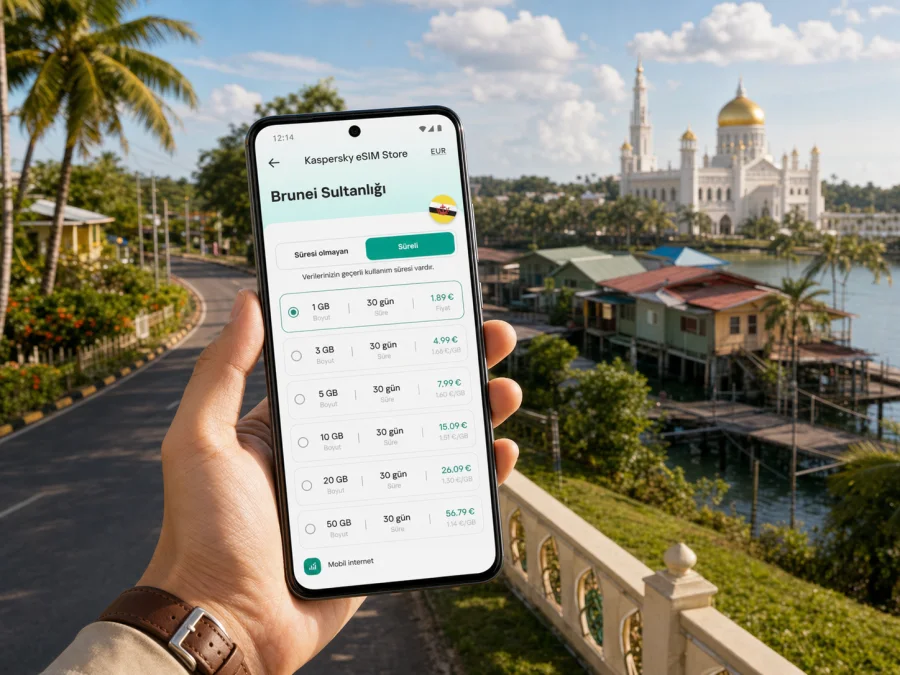 Sengkurong eSIM: mobil internet rehberi