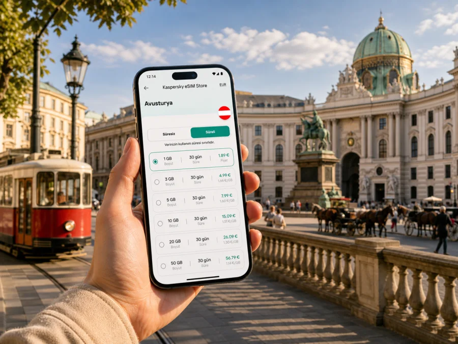 Viyana eSIM: mobil internet rehberi