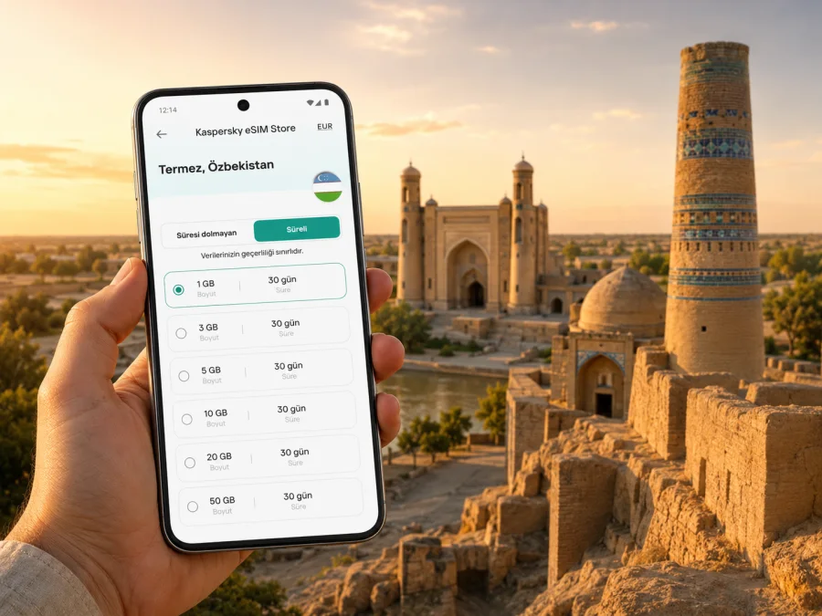 Termez eSIM: Özbekistan Seyahatiniz İçin İnternet