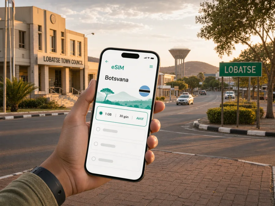Lobatse eSIM: mobil internet rehberi