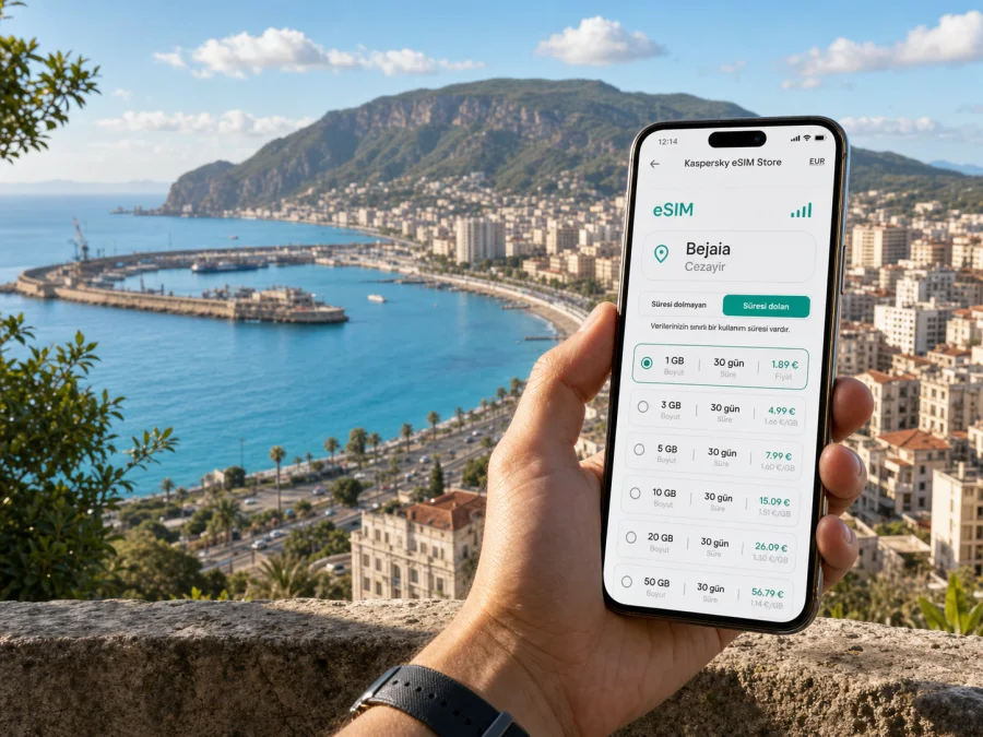 Bejaia eSIM: mobil internet rehberi