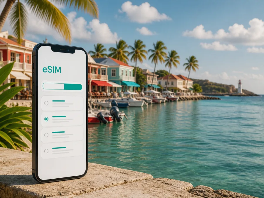Saint-Francois eSIM: mobil internet rehberi