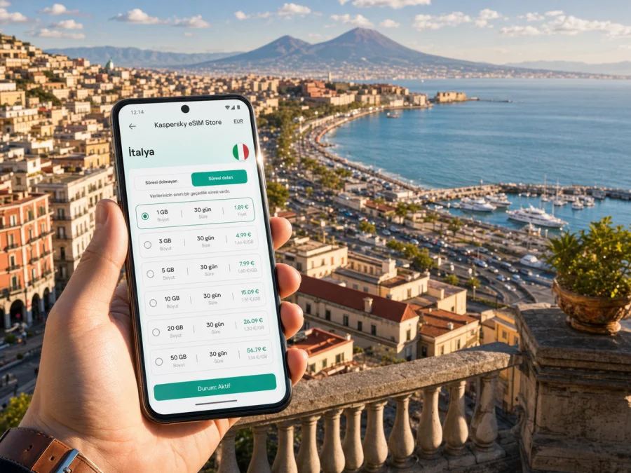 Napoli eSIM: mobil internet rehberi