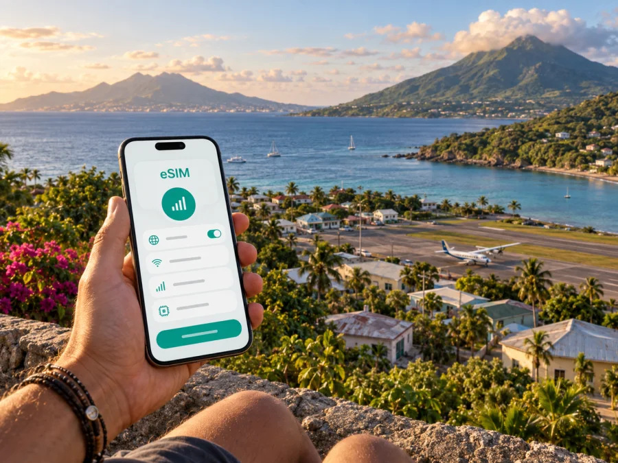 Newcastle eSIM: Saint Kitts ve Nevis’te İnternet