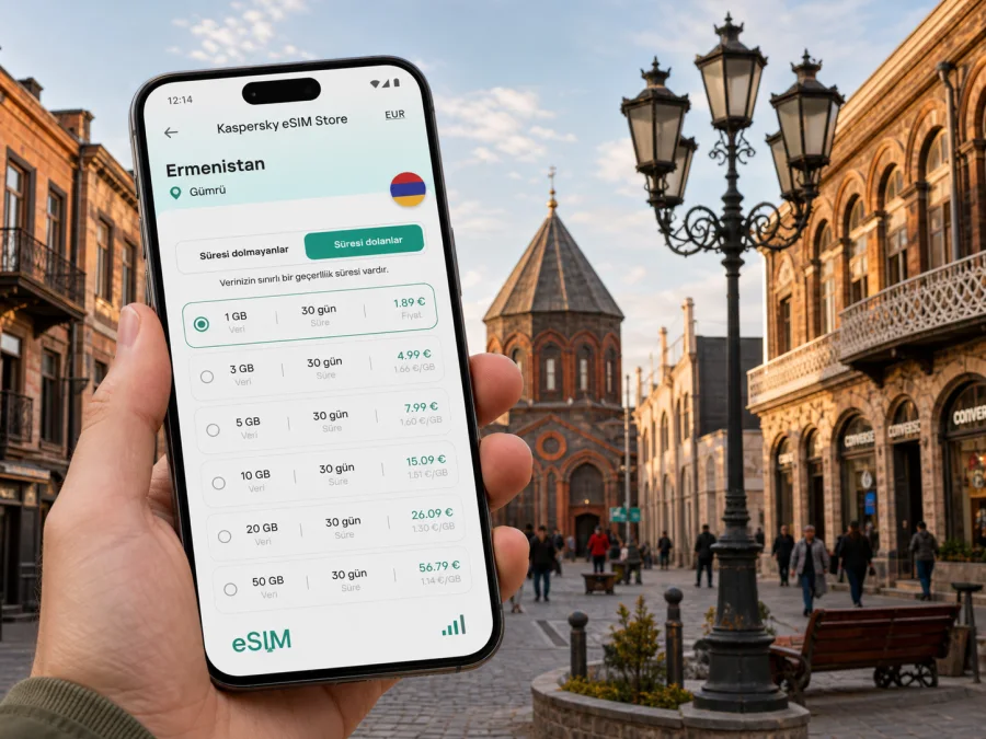 Gümrü eSIM: mobil internet rehberi