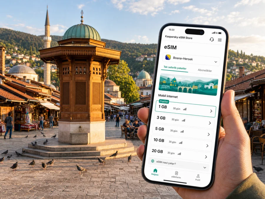 Saraybosna eSIM: mobil internet rehberi
