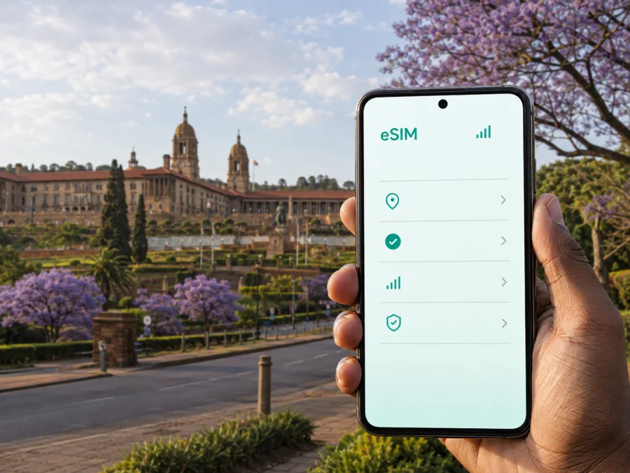 Pretoria eSIM: Mobil İnternet Rehberi