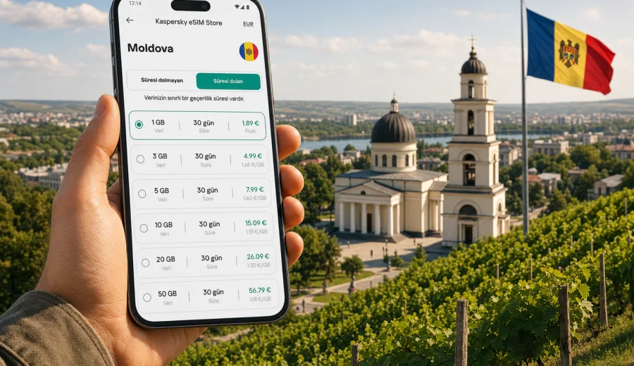 Moldova eSIM: mobil internet rehberi