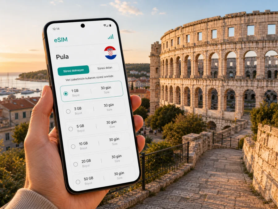 Pula eSIM: mobil internet ve bağlantı rehberi