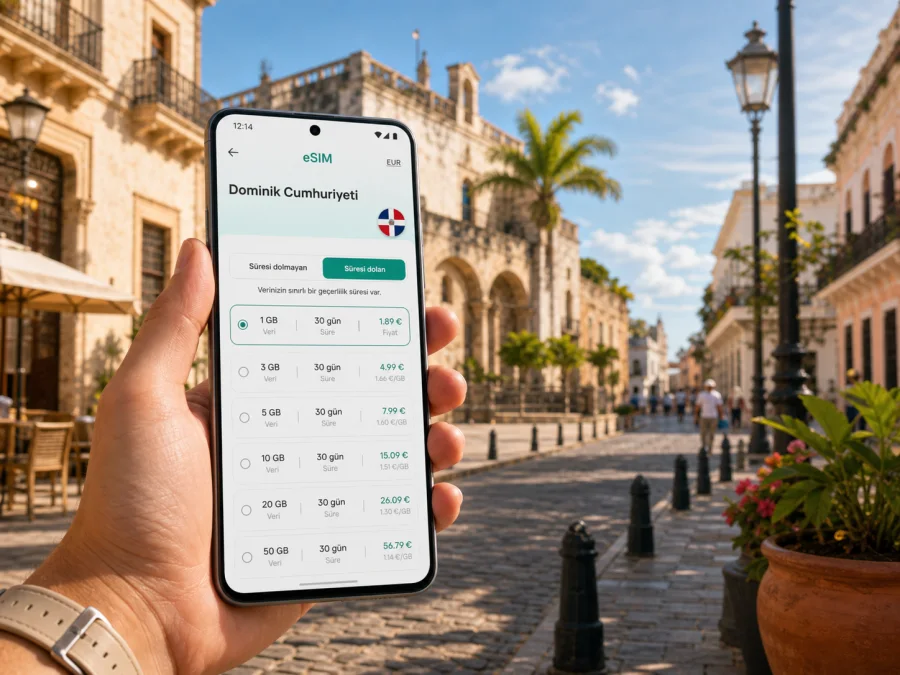 Santo Domingo eSIM: mobil internet rehberi
