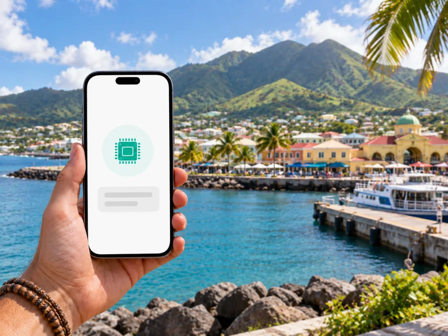 Digicel eSIM Saint Kitts ve Nevis’te: seyahat rehberi