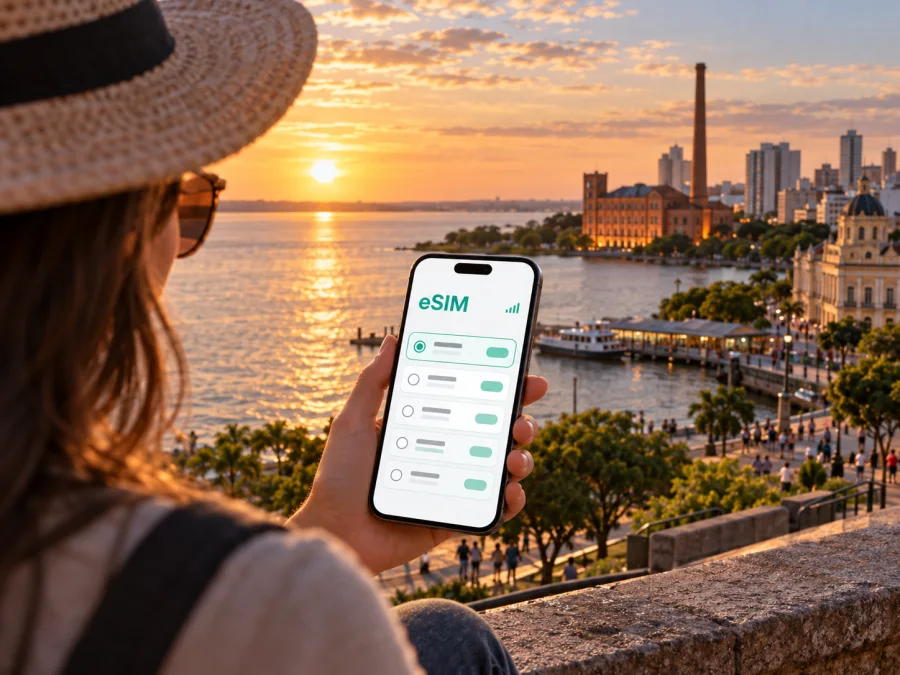 Porto Alegre eSIM: mobil internet ve bağlantı