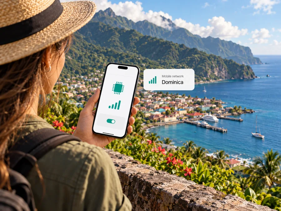 FLOW eSIM Dominika: neyi doğrulamalı?