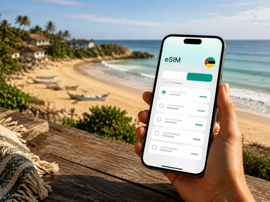 Tofo için eSIM: Mozambik’te mobil internet