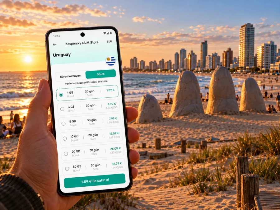 Punta del Este eSIM: Seyahat İnterneti