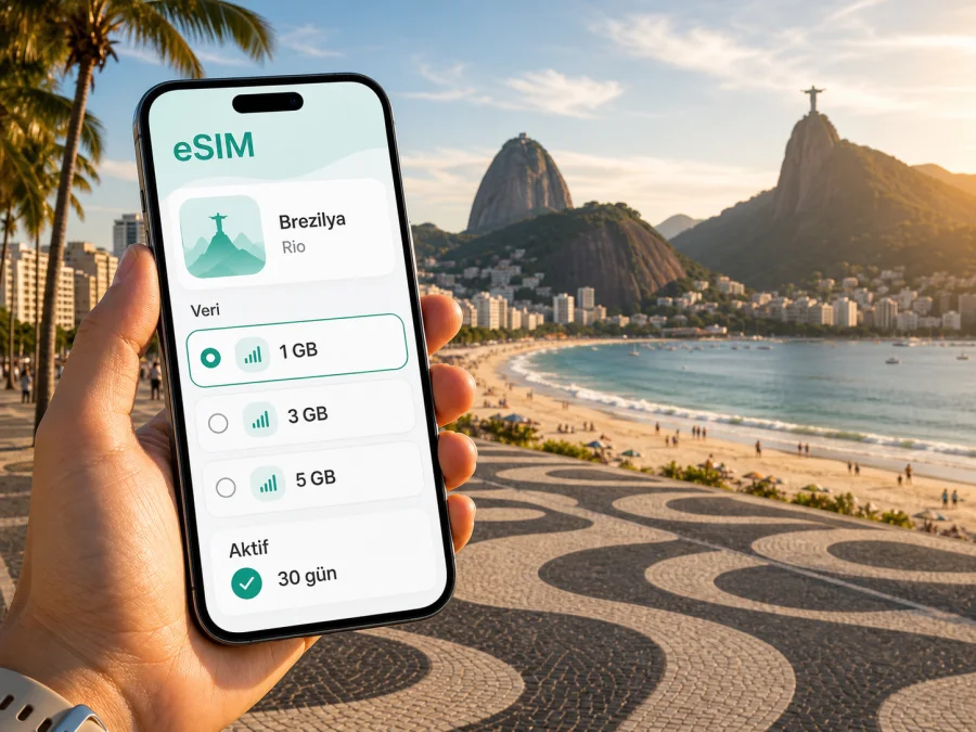 Rio de Janeiro eSIM: mobil internet rehberi