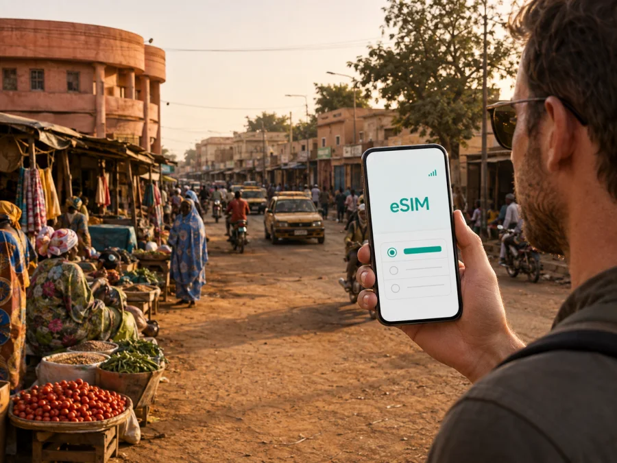 Maradi eSIM: Nijer’de mobil internet rehberi
