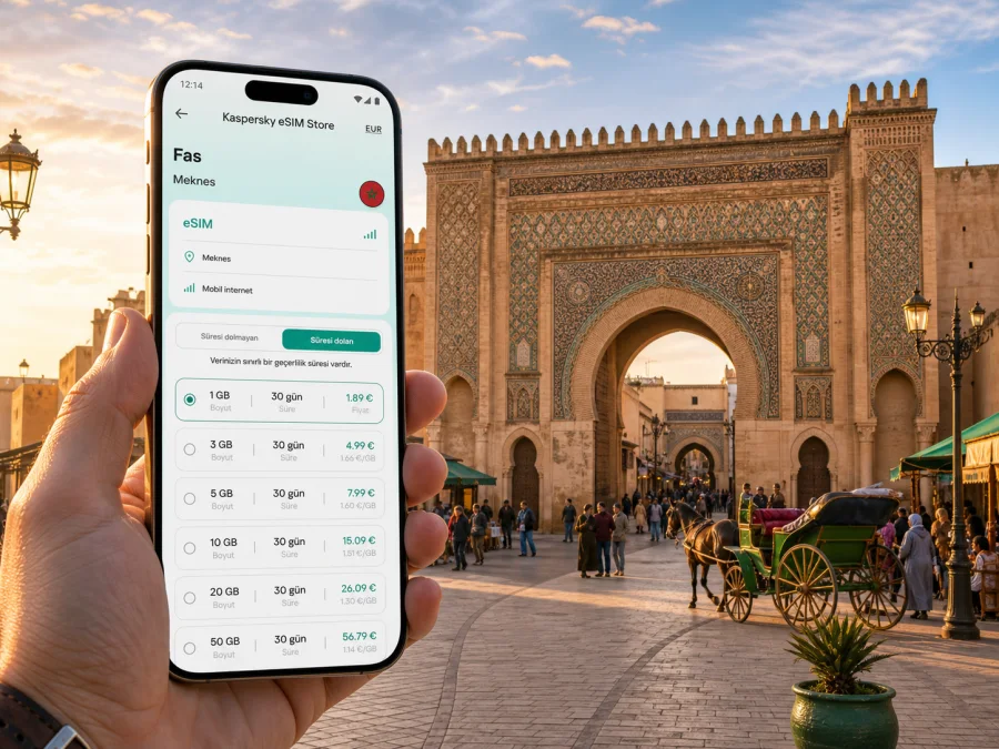 Meknes eSIM: mobil internet rehberi